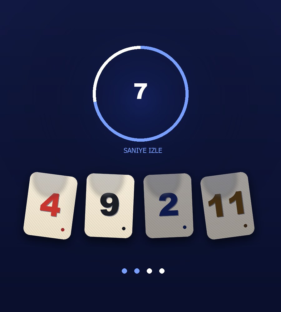 Eğitmen eşliğinde okey taşı dizisini izleyen bir üye